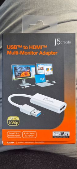 j5create USB to HDMI Multi-Monitor Adapter