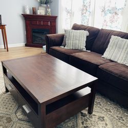 Beautiful Contemporary Coffee Table With Storage 