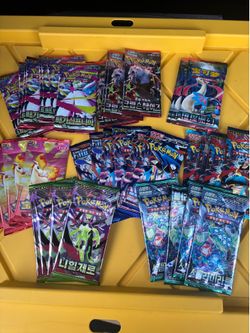 Japanese exclusive Pokémon packs