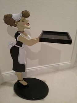 Millie the maid tray deals table for sale