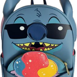 The Disney Aulani Resort Exclusive Stitch Scented Shave Ice Loungefly Backpack