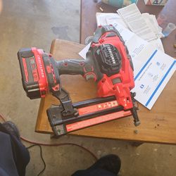 Craftsman 18 Gaige Brad Nailer Battery Not Included 