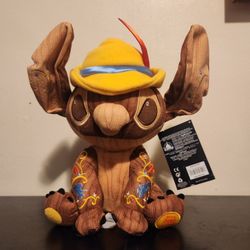 Disney Stitch Crashes Pinocchio Plush

