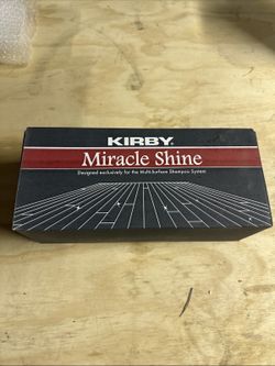 Kirby Miracle Shine Kit Rotary Mop Belt High Gloss Floor Finish Instructions NEW