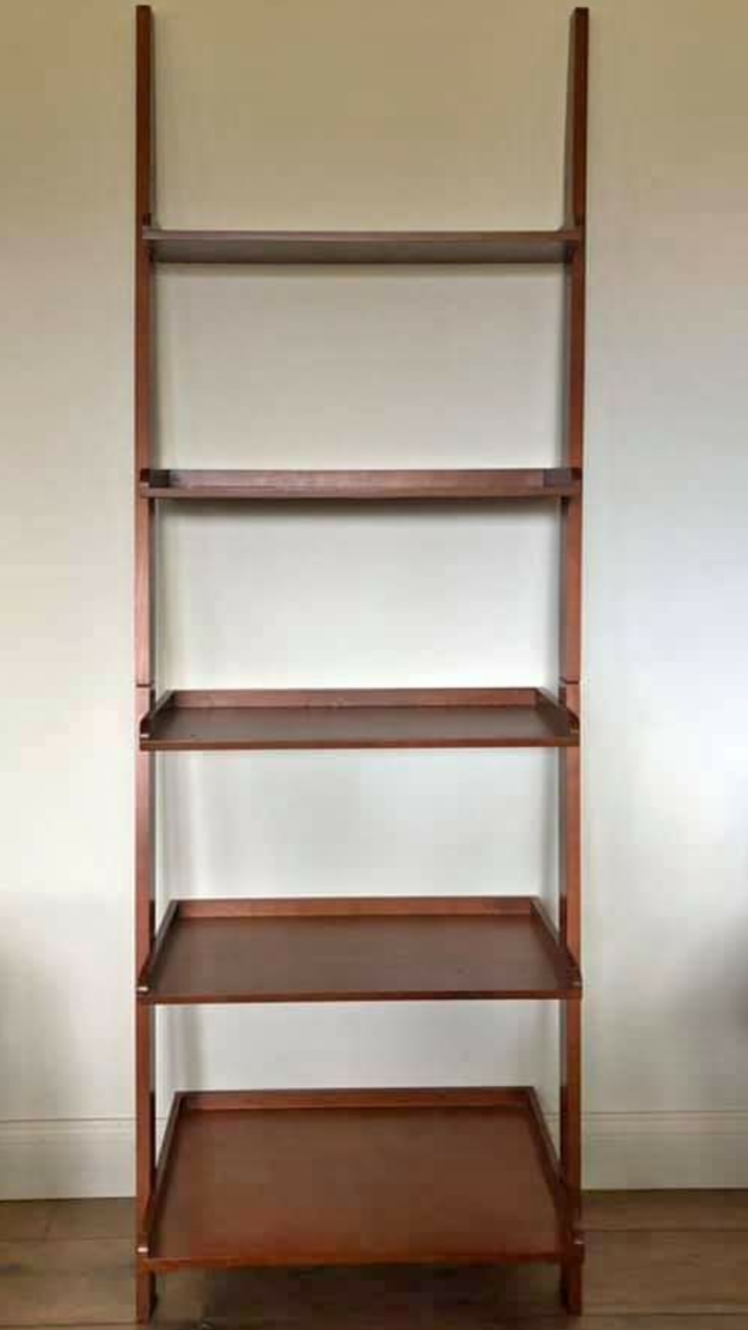 Ladder shelf