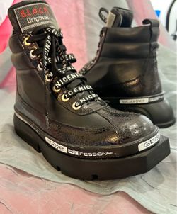 Stylish women’s shoes leather.