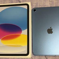 iPad  (A16) Blue > With Apple Warranty  WIFI and Cellular 