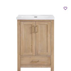 Gela 23.6'' Free-standing Single Bathroom Vanity