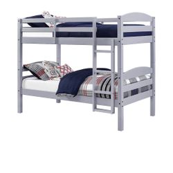 Twin Over Twin Bunk Bed 