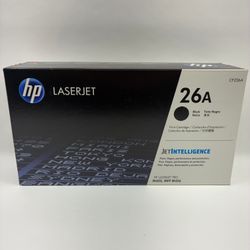 New HP 26A CF226A Black Ink Cartridge Prod Date Dec 2016