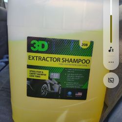 3D 5 Gallon Extractor Shampoo 