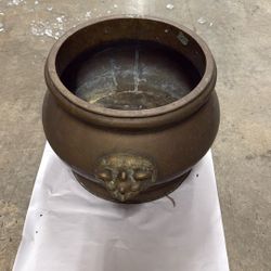 Antique Brass Planter