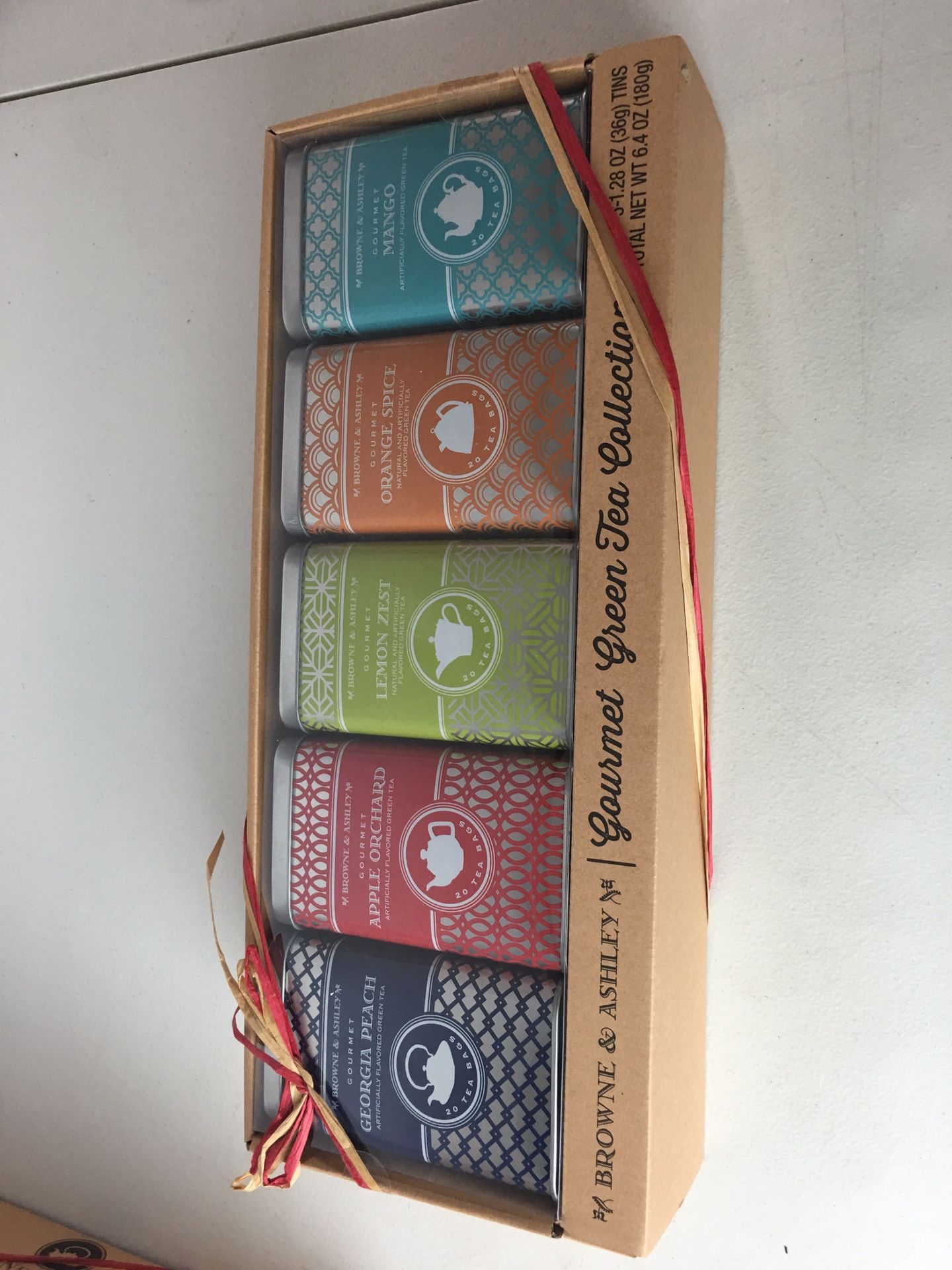 Browne & Ashley Gourmet Green Tea gift Set