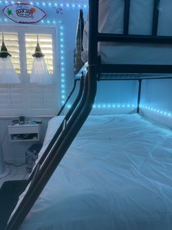 Twin over full bunk bed