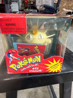 Pokémon #52 Meowth Electronic Figure in Box
