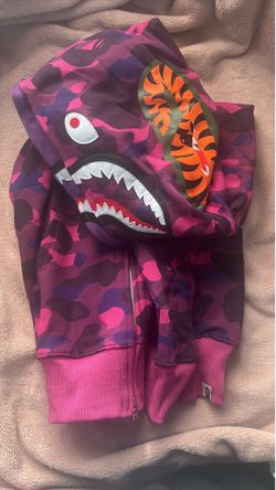 PURPLE BAPE JACKET