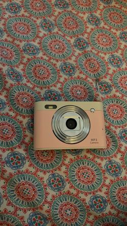 Pink digital camera