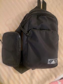 Adidas essentials 2 sling crossbody black bag