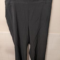 Catherines size 2XWP Petite Gray Women's Slacks