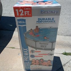 Best way Pool 12 Ft X 30 In  Filter Included 