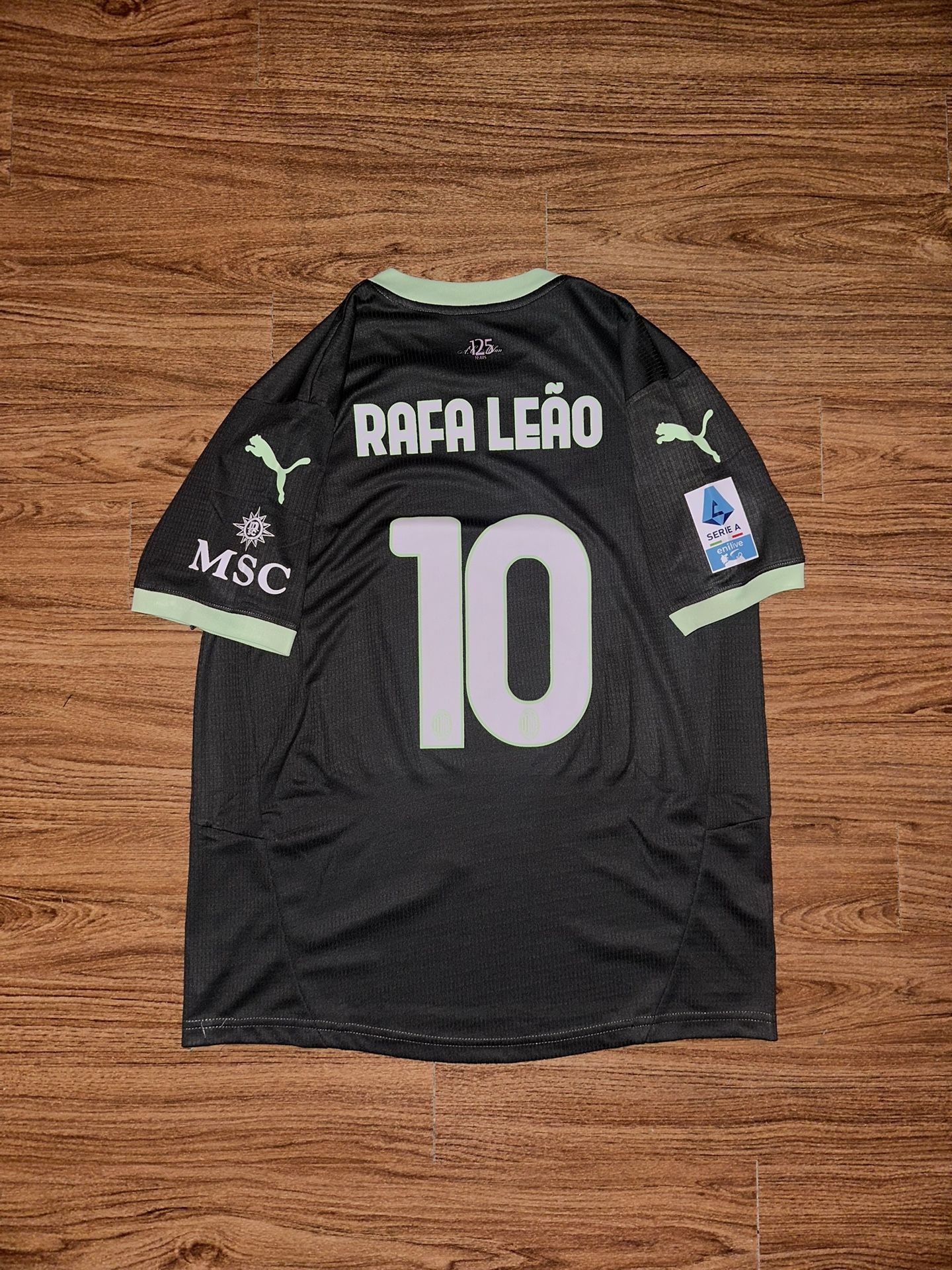 Rafa Leao #10 AC Milan 2024/25 Third Jersey Size Large (L)