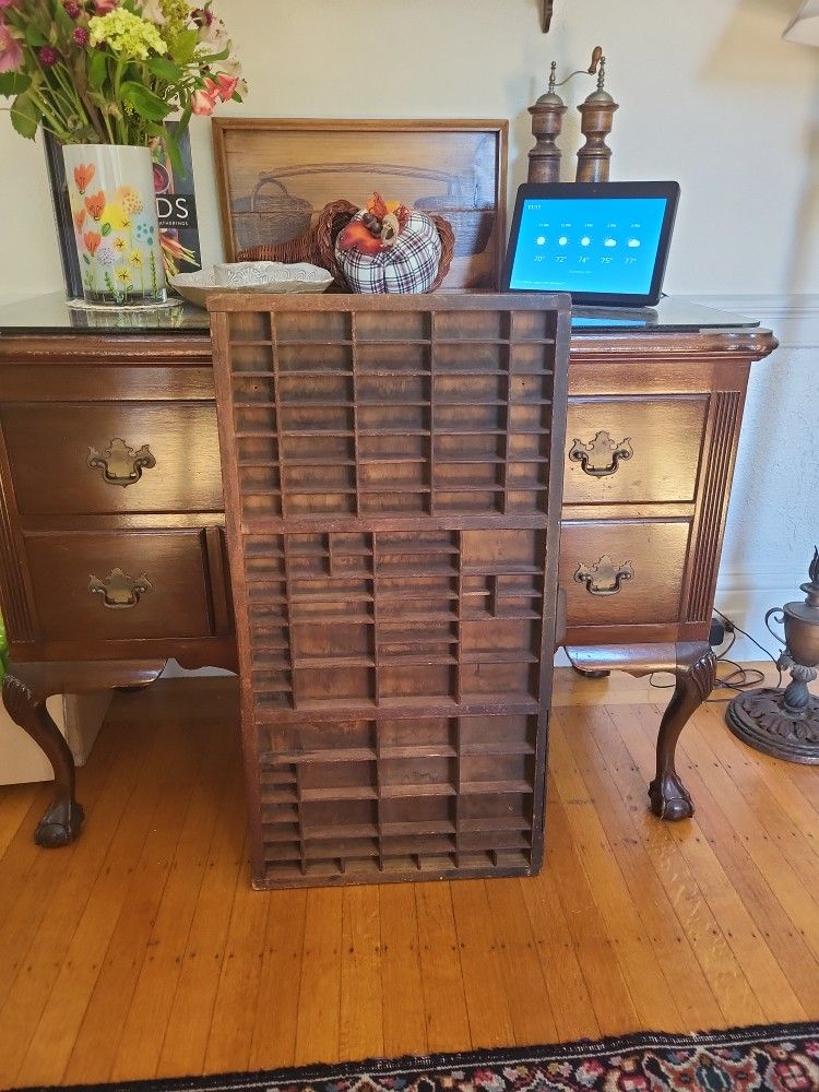 Antique Printer Drawer