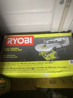 Ryobi 16in variable speed scroll saw
