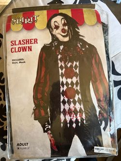 Mens Clown Costume