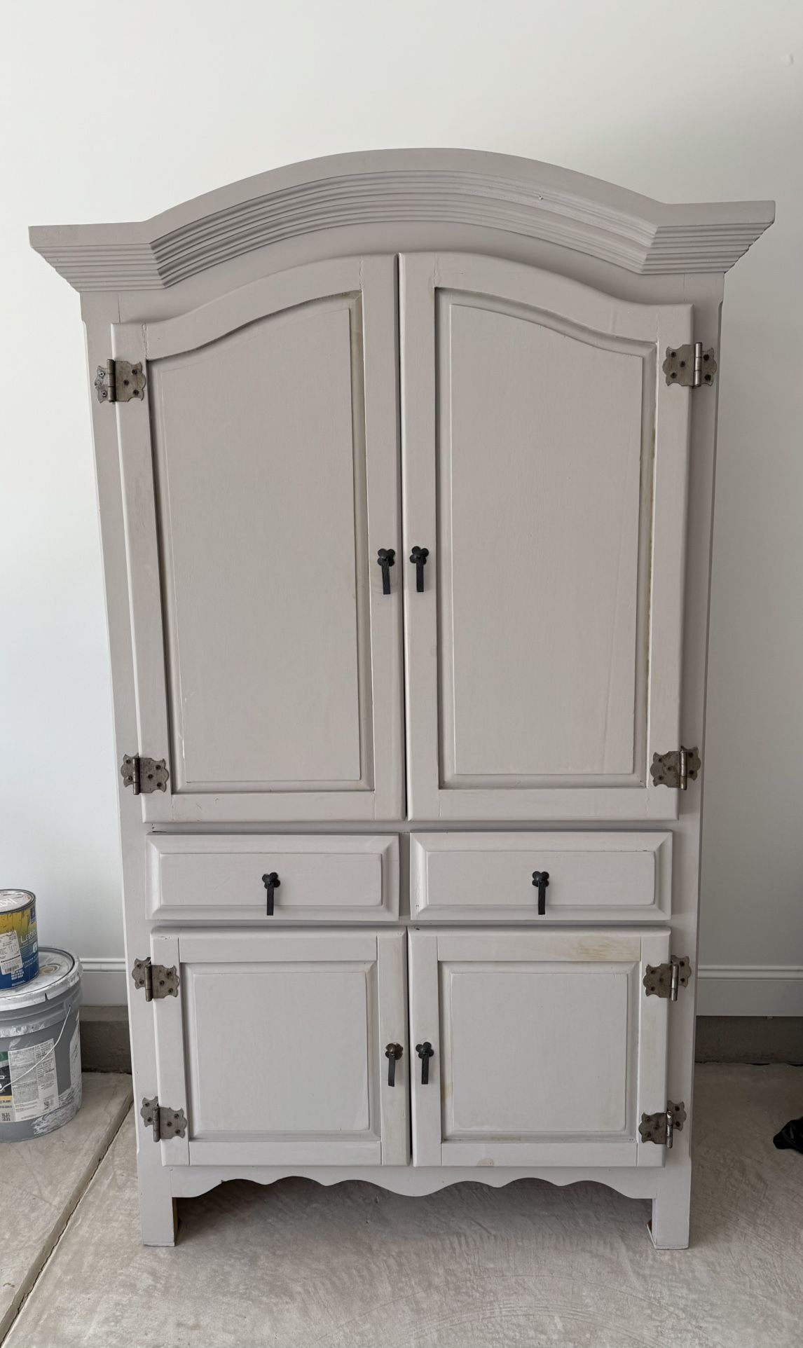81” Wood Armoire
