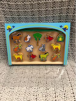 Kids wooden activity toy