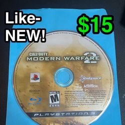 🎮 Like-NEW Call of Duty: Modern Warfare 2 – PS3 Game 🎮