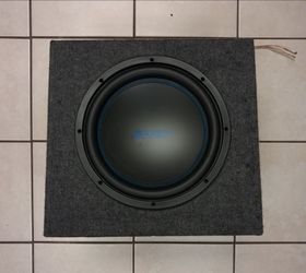 Jensen 12in 1200W J12W Subwoofer in box