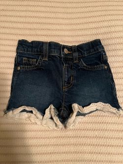 Cat and Jack stretch jean shorts girl 3T