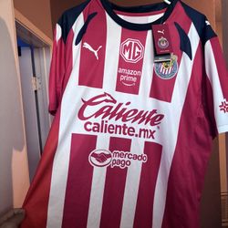 Men’s New Chivas Soccer Jersey Size 2xl