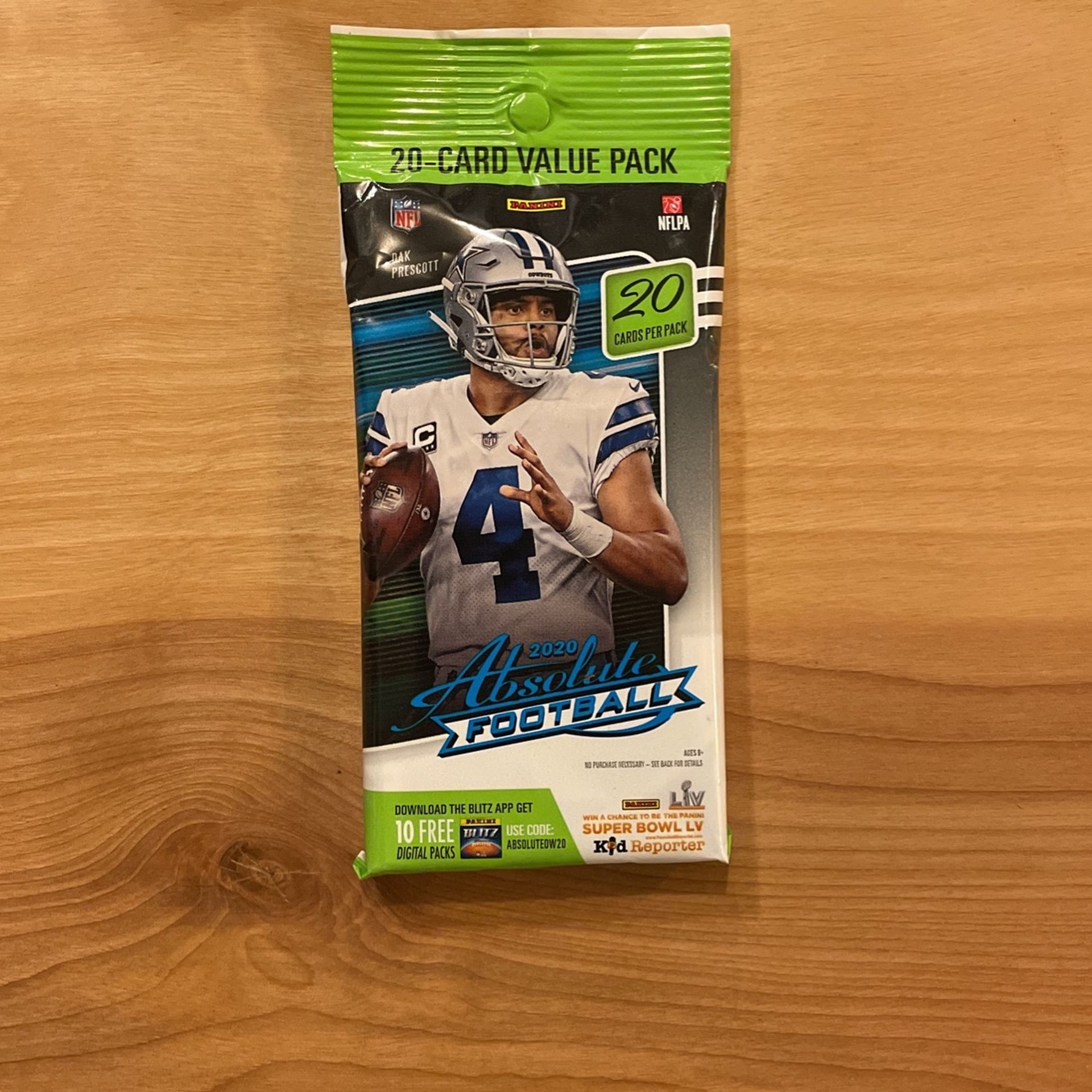 2020 Absolute Football value pack—20 Cards!!!