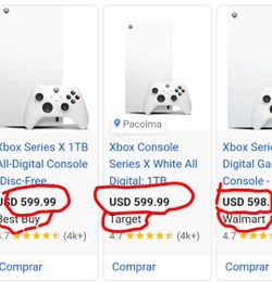 ​"Xbox Series X 1TB