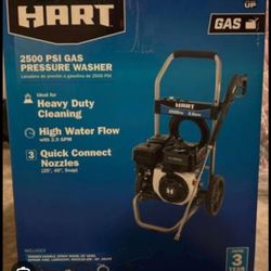 HART 2500PSI 2.5 G. P. M  GAS PRESSURE WASHER