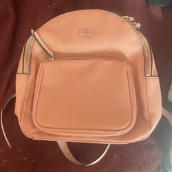 Pink Guess Backpack 
