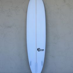 7’8” Mid Length Surfboard -NEW