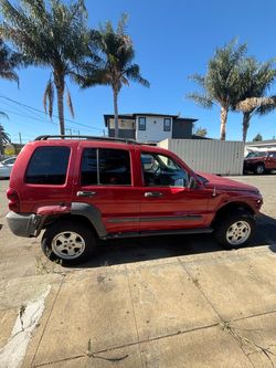 Jeep Liberty SUV Red