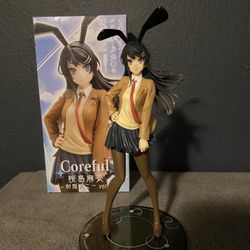 Sakurajima Mai - Coreful Figure - Uniform Bunny Ver. (Taito)