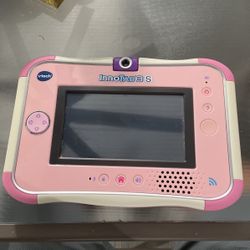 Vtech Pink Innotab 3 S Learning Tablet,  Disney Game Cartridge, and Stylus