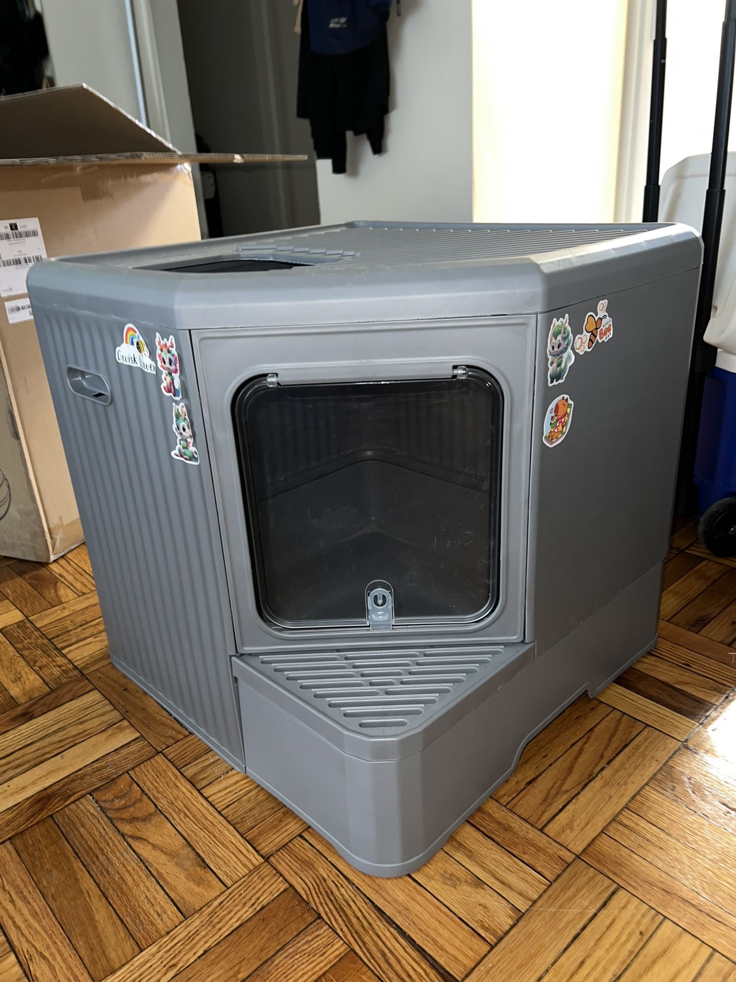 Exquisicat Dual Entry Hooded Litter Box
