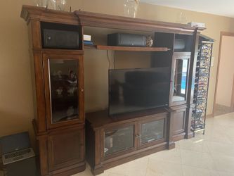 Bernhardt TV wall unit