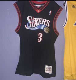 Throwback allen iverson jersey