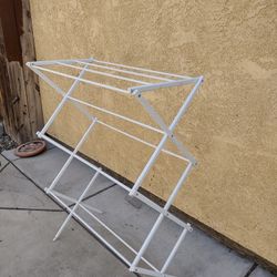 Folding Clothes Drying Rack 