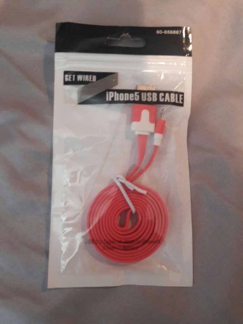IPhone 5 USB cable