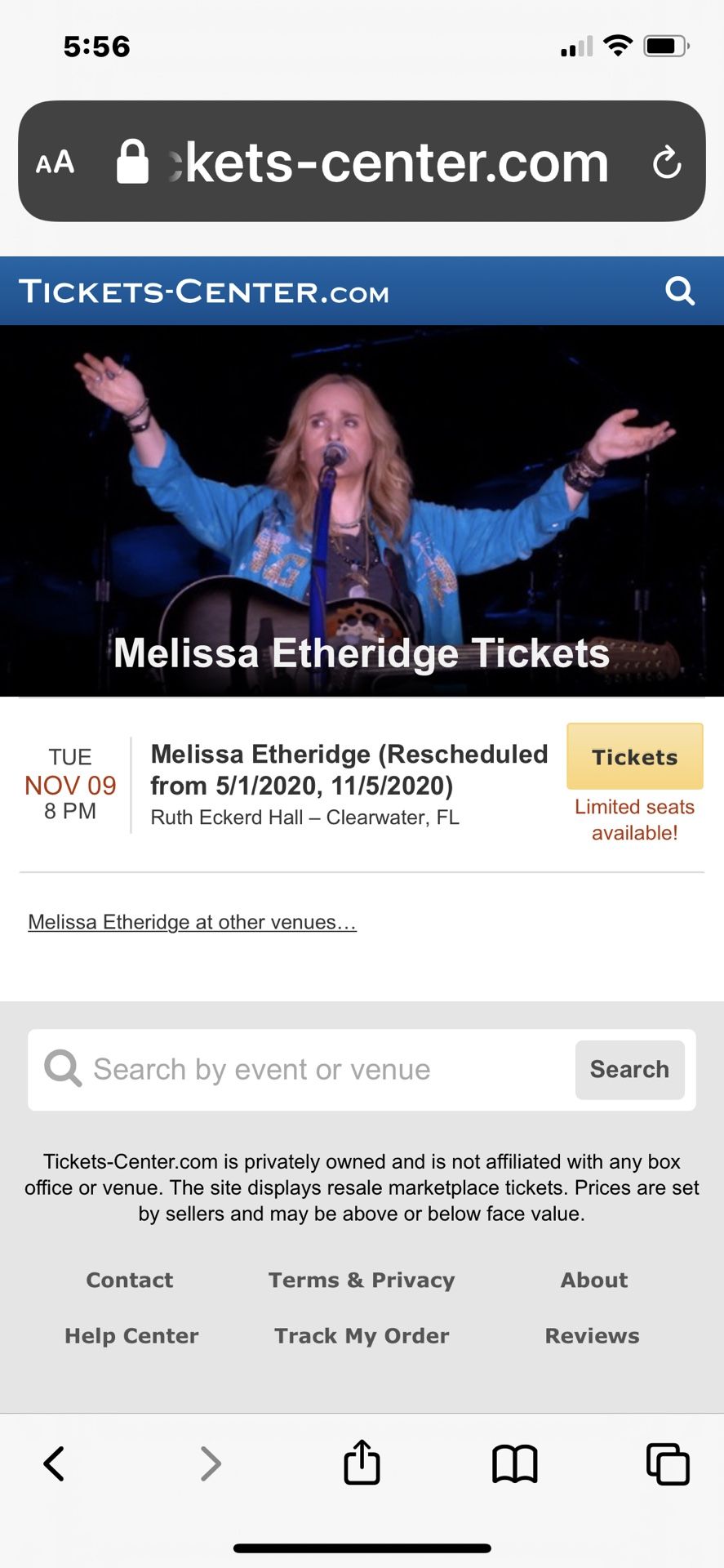 Melissa Etheridge Tomorrow Ruth Eckard
