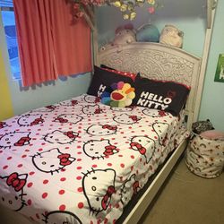 Twin Size Bed Frame / Head Board (no Mattresses) 