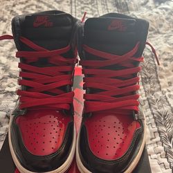 Jordan 1 patent bred size 9.5